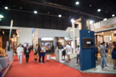 arka plan için insanlarla soyut bulanık olay