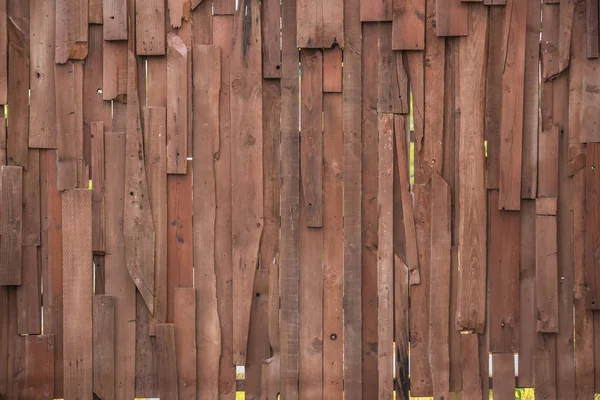 Texture of brown wood wall for background — Stock Photo, Image