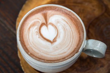 Beyaz fincan sıcak kakao