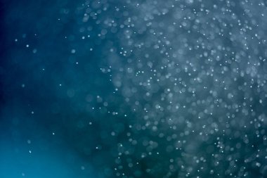 soyut su sprey koyu mavi zemin üzerine