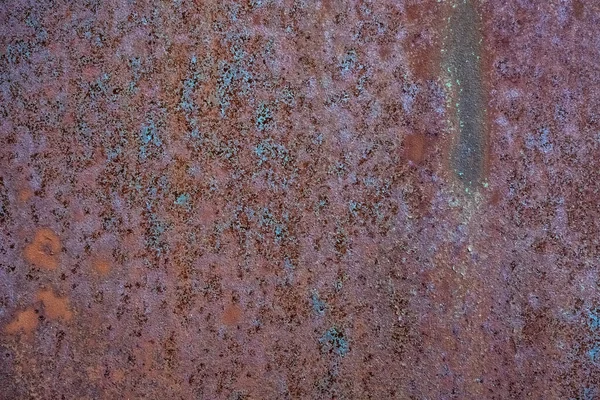 Rusty Métal Peint Texture Fond — Photo