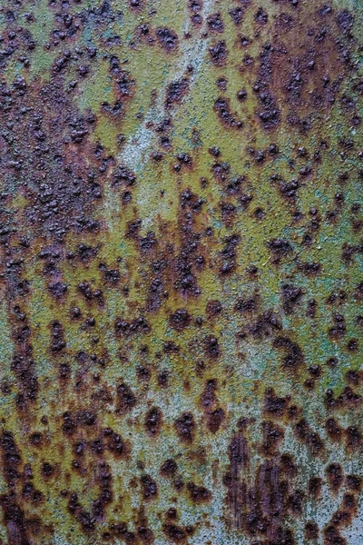 Rusty Métal Peint Texture Fond — Photo