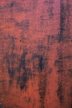 Paslı metal boyanmış doku arkaplanı.