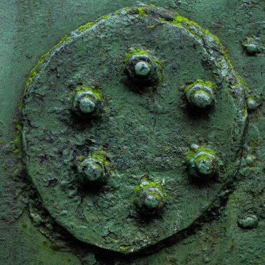 Paslı metal boyanmış doku arkaplanı.