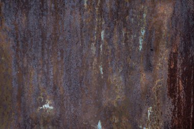 Paslı metal boyanmış doku arkaplanı.