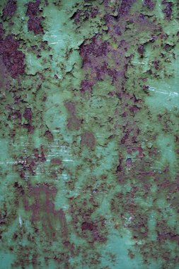 Paslı metal boyanmış doku arkaplanı.