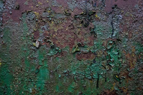 Rusty Metal Pintado Textura Fundo — Fotografia de Stock