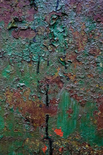 Rusty Metal Pintado Textura Fundo — Fotografia de Stock