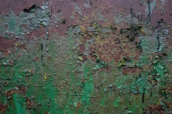 錆びた金属塗装の質感の背景 — ストック写真