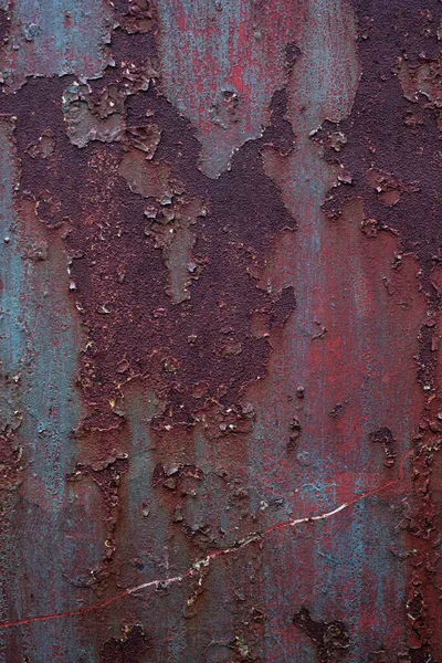 Rusty Metal Pintado Textura Fondo —  Fotos de Stock