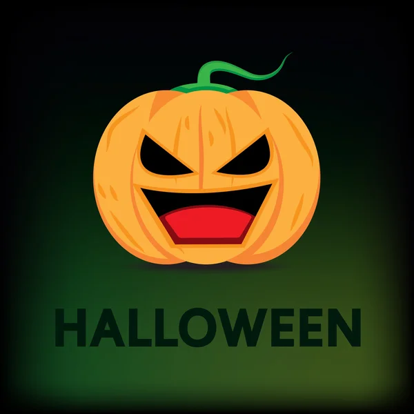 Halloween pumpkin-vector design. — Stockvector