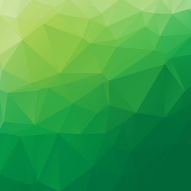 Yeşil poly arka plan.