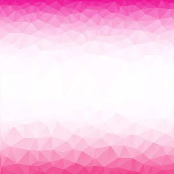 Pink poly abstract background. — Stock Vector