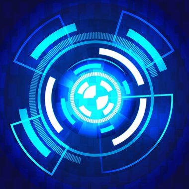 Teknolojik yenilik arka plan.