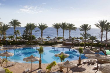 Sharm El Sheikh, Mısır - 11 Ocak, Sharm El o 2017.Resort