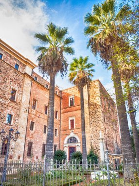 Antik palmiye Bahçe