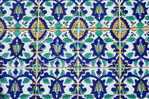 Oriental pattern on the finishing tile — Stock Photo, Image