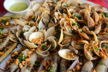 lezzetli ve sağlıklı deniz ürünleri