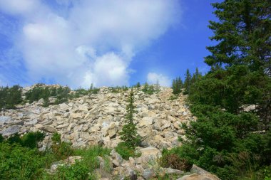  manzara, dağlar, gökyüzü, orman, taşlar