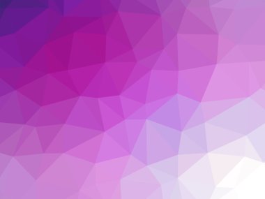 Arka plan mor pembe degrade çokgen şeklinde