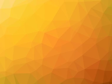 Arka plan turuncu sarı degrade çokgen şeklinde