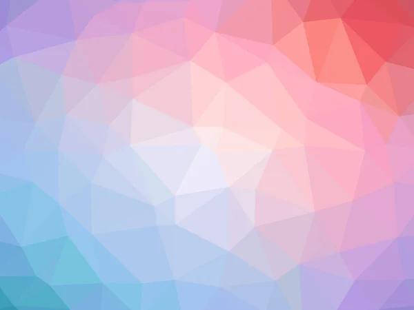 Gökkuşağı pembe mavi degrade çokgen şeklinde arka plan