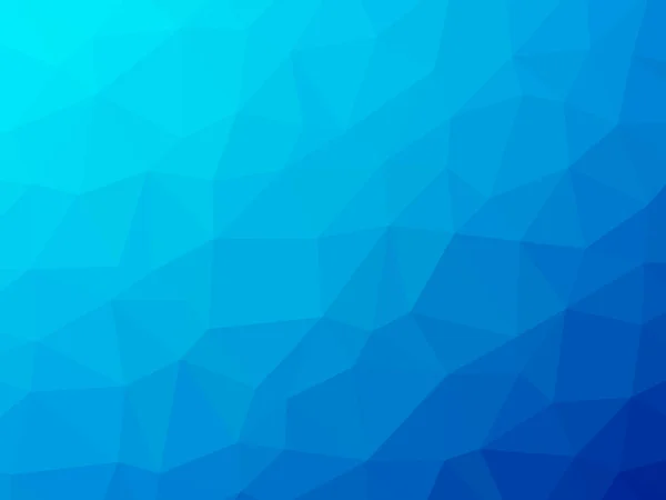 Turquoise blue gradient polygon shaped background