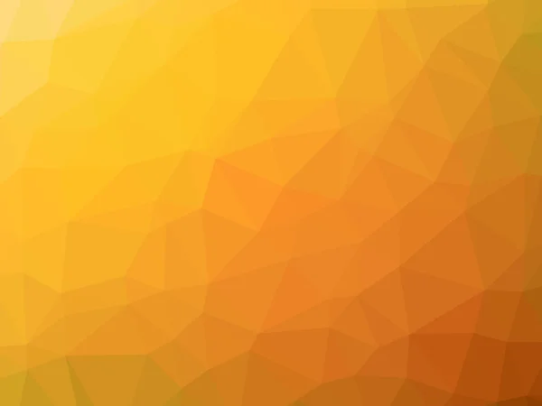 Оранжевый желтый многоугольный фон — стоковое фото