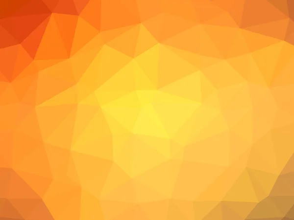 오렌지 레드 그라데이션 다각형 모양의 배경 — 스톡 사진