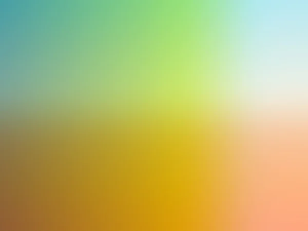 Abstrakter Verlauf gelb grün orange farbig verschwommener Hintergrund — Stockfoto
