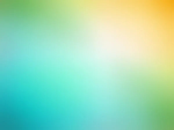 Abstract gradient orange teal green colored blurred background — Stockfoto