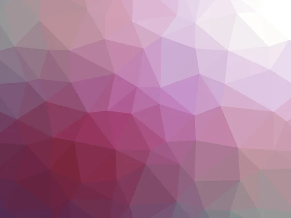 Abstract pink magenta white gradient low polygon shaped backgrou — 图库照片