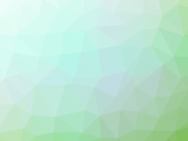 Astratto sfondo a forma di poligono gradiente verde chiaro — Foto Stock