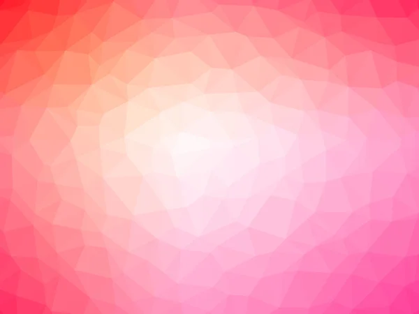 Abstract red orange pink gradient polygon shaped background — Stock Photo, Image