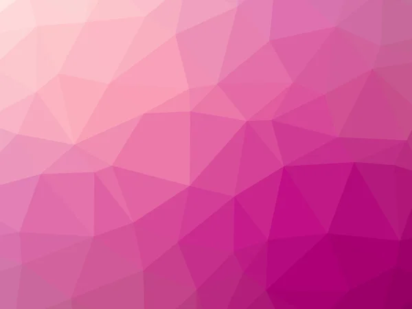 Abstrait rose dégradé bas polygone en forme de fond — Photo