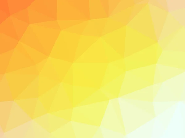 Guld gul gradient polygon formade bakgrund — Stockfoto