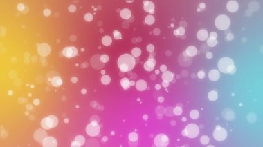 Bokeh ışıkları ile renkli gökkuşağı tatil arka plan