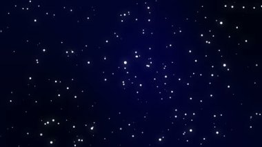 Gece gökyüzü parlak yıldız siyah mavi degrade arka plan