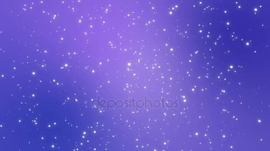 Mor degrade arka plan üzerinde gece gökyüzü parlak yıldız