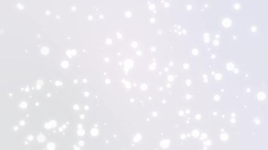 Gümüş arka plan düşen ışıltılı parçacıklar