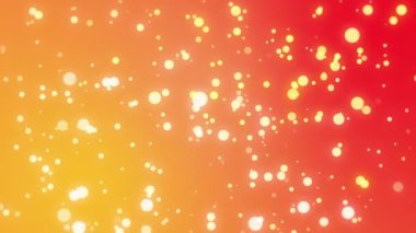 Sparkles ile sarı turuncu degrade arka plan