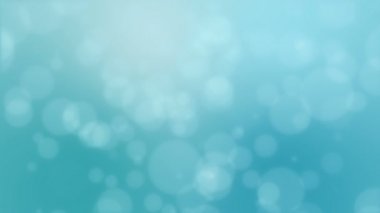 Bulanık camgöbeği mavi bokeh arka plan