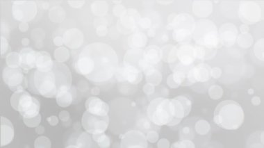 Gümüş beyaz bokeh arka plan