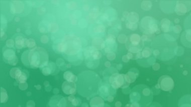 Yeşil bokeh arka plan