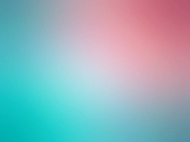 Soyut degrade pembe deniz mavisi renkli arka plan bulanık