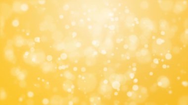 Parlak sarı arka plan ışık parçacıkları ile