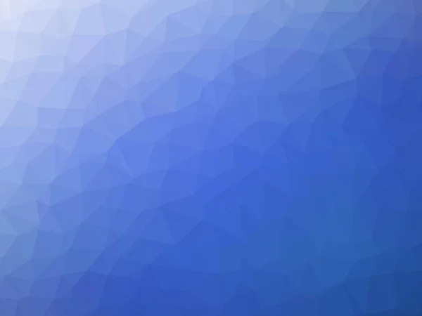 Blu bianco gradiente astratto poligono a forma di sfondo — Foto Stock