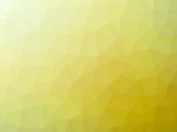Abstrakta gul toning låg polygon formade bakgrund — Stockfoto
