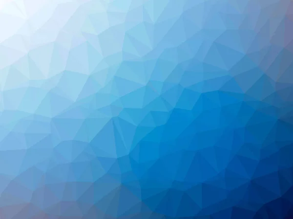 Blu bianco gradiente poligono a forma di sfondo — Foto Stock