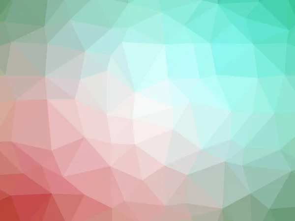 Abstrakt grün rosa Farbverlauf polygonförmigen Hintergrund — Stockfoto